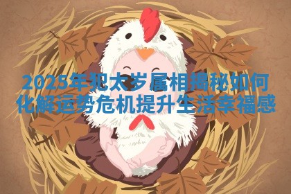2025年犯太岁属相揭秘如何化解运势危机提升生活幸福感