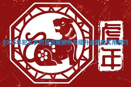 2025年犯太岁的鼠运程解析与提升运势的实用技巧