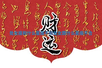 处女座和什么星座不和_处女跟什么星座不合