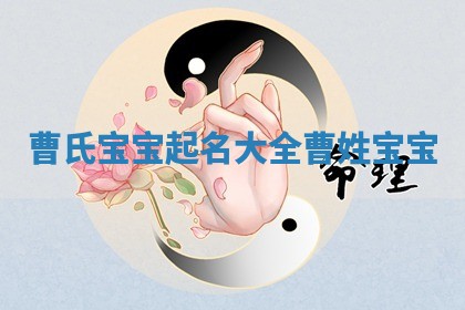 曹氏宝宝起名大全 曹姓宝宝