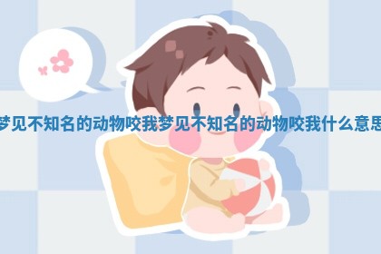 梦见不知名的动物咬我 梦见不知名的动物咬我什么意思 梦见不知名的动物咬我 梦见不知名的动物咬我什么意思