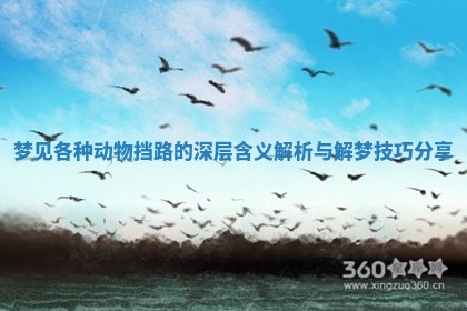 梦见各种动物挡路的深层含义解析与解梦技巧分享