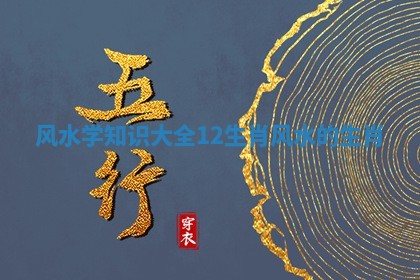 风水学知识大全12生肖 风水的生肖